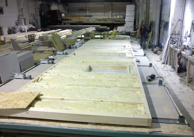 Produktion Sachsenheimer Fertighaus