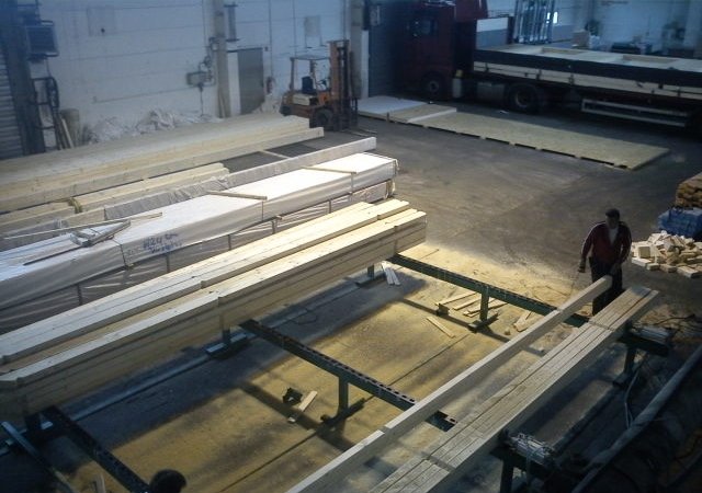 Produktion Sachsenheimer Fertighaus